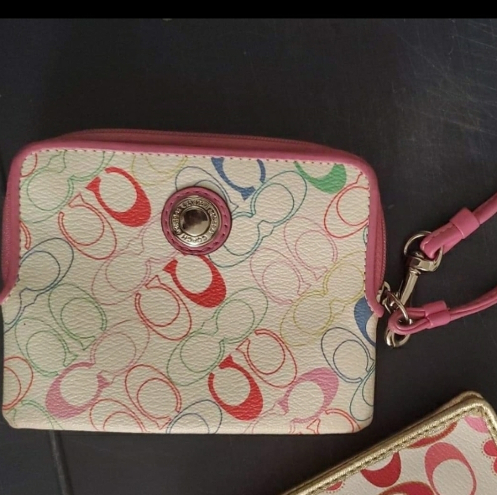 Coach wristlet